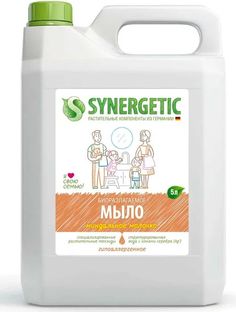 Synergetic Мыло жидкое МИНДАЛЬНОЕ МОЛОЧКО 5 л