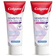 Зубная паста Colgate Sensitive Pro-Relief Отбеливание, 75 мл x 2 шт