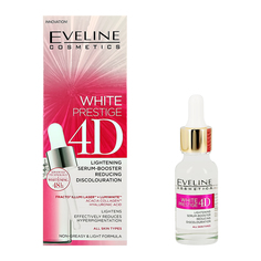 Сыворотка-бустер Для Лица Eveline White Prestige 4d Против Пигментных Пятен 18 Мл