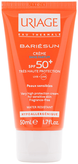 Солнцезащитное средство без ароматизаторов SPF50+ Uriage Bariesun