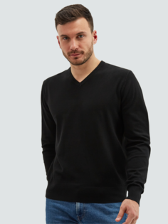 Пуловер мужской MANAFOFF 8106 черный XL