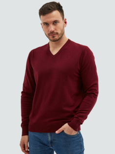 Пуловер мужской MANAFOFF 8106 красный 2XL