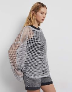 Лонгслив женский Gloria Jeans GKT022179 серый XXS/158-XL/170