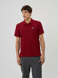 Рубашка-поло мужская Tommy Jeans DM0DM18314 красный-XMO XL