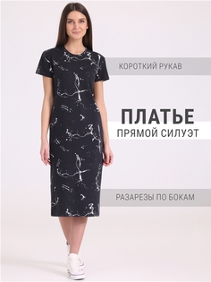 Платье женское Апрель 930жен804нР черное 84/164