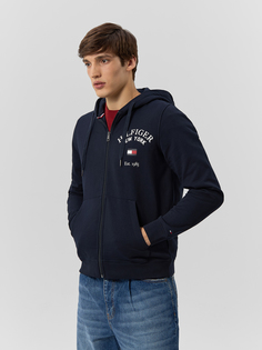 Толстовка мужская Tommy Hilfiger MW0MW33644, синяя-DW5, M