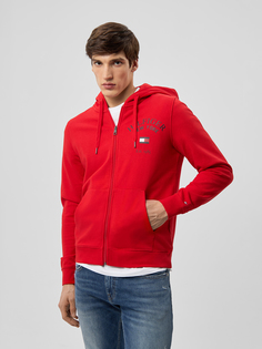 Толстовка мужская Tommy Hilfiger MW0MW33644, красная-XND, M