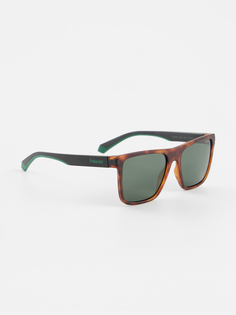 Солнцезащитные очки унисекс Polaroid PLD 2128/S 2000062M655UC зеленые