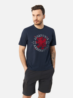 Футболка мужская Aeronautica Militare TS2202J584 синяя S