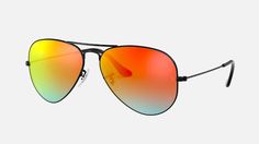 Солнцезащитные очки унисекс Ray-Ban 1RB3025/т оранжевые