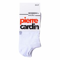 Носки женские Pierre Cardin белые 35-37