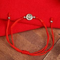 Браслет из текстиля/бижутерного сплава Queen fair 6263146, акрил/стразы