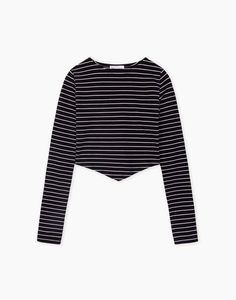 Лонгслив Gloria Jeans GKT020308 черный/белый S/170 женский