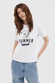 Футболка женская Baon B2324006 белая XS