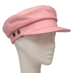 Кепка бретонская женская Maison David CAP8-1 светло-розовая, р. 59