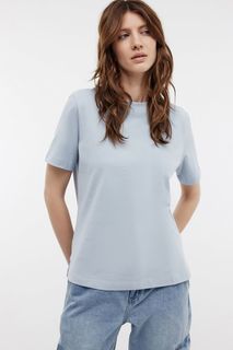 Футболка женская Baon B2324204 голубая XXL