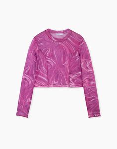 Лонгслив Gloria Jeans GKT023143 розовый/разноцветный XL/170 женский