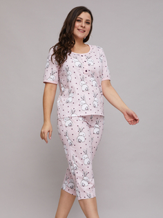 Пижама женская Алтекс KD-063 розовая 48 RU