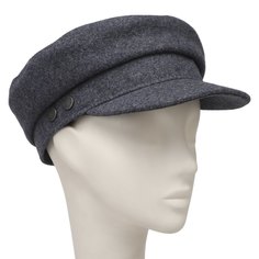 Кепка бретонская женская Maison David CAP8 темно-серая, р. 57