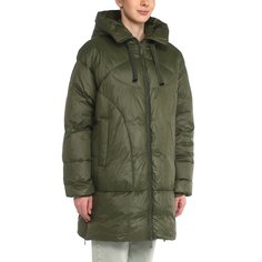 Пуховик женский Maison David MLY005-1 зеленый S