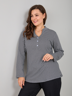 Блуза женская Алтекс BL-22 черная 56 RU