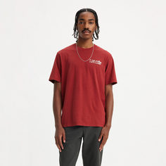 Футболка мужская Levis Men Relaxed Fit Graphic Tee красная XS Levis®