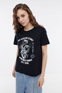 Футболка женская Baon B2324001 черная S