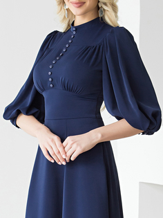 Платье женское MARICHUELL MPl00163V(silvestra) синее 48 RU