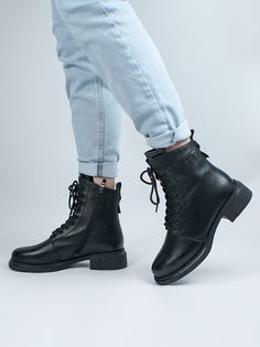 Ботинки женские 365 V102-Q199-1 черные 37 RU