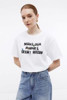 Футболка женская Baon B2324093 белая XS