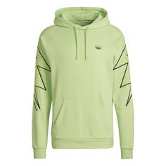 Худи унисекс Adidas Originals HE4716 зеленое 2XL