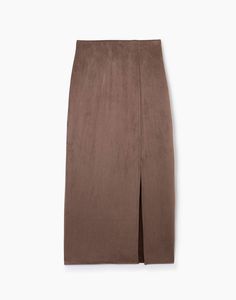 Юбка Gloria Jeans GSK019018 коричневый S/170 женская