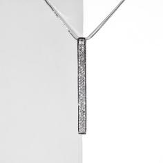 Колье из бижутерного сплава 70 см Queen Fair 4690049, стразы