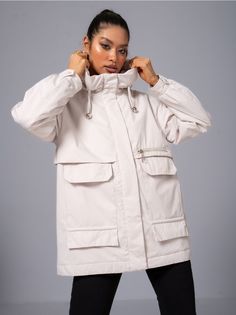 Куртка женская LAWINTER 83489 белая 48 RU
