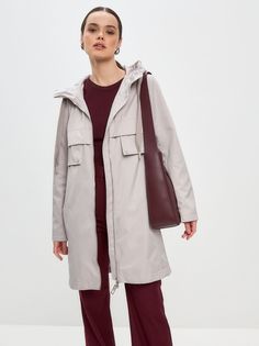 Плащ женский LAWINTER 82800 бежевый 44 RU
