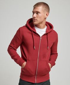 Толстовка мужская Superdry M2013116A красная 3XL