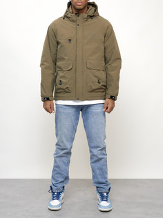 Куртка мужская AD708 бежевая 4XL No Brand