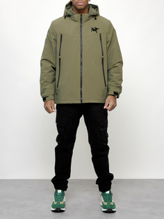 Куртка мужская AD803 зеленая XL No Brand