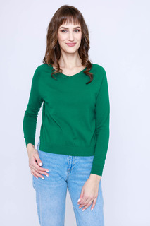 Пуловер женский WoolSpirit by Khan. Cashmere mkiop зеленый 54-56 RU