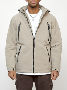 Куртка мужская AD7312 бежевая 4XL No Brand