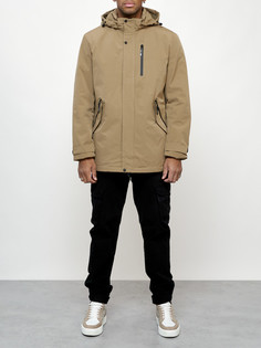 Куртка мужская AD3370 бежевая L No Brand