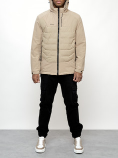 Куртка мужская AD7302 бежевая 4XL No Brand