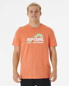 Футболка мужская Rip Curl 03NMTE розовая S