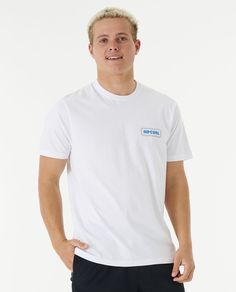 Футболка мужская Rip Curl 04IMTE белая S