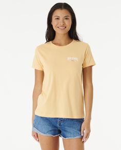 Футболка женская Rip Curl 041WTE бежевая L