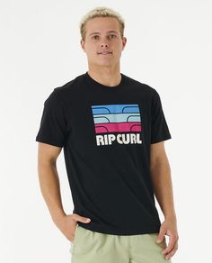 Футболка мужская Rip Curl 03NMTE черная S