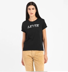 Футболка женская Levis базовая черная S Levis®