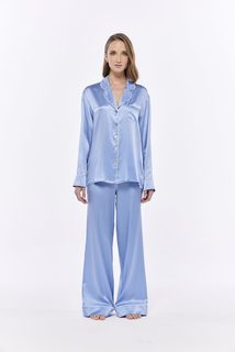 Пижама женская MAISON LOVERS П12 голубая XS-XL