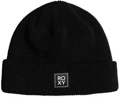 Шапка унисекс Roxy Harperbeanie черная, one size