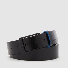 Ремень мужской Piquadro CU6183B2V черный, 128 см